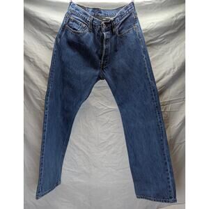 Levi's Signature Denim Jeans - Sz 30 x 32 - Straight Leg - Zip Fly - Casual